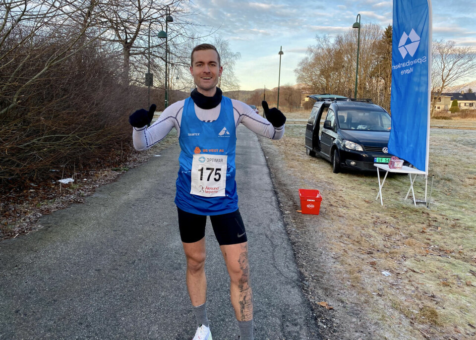 Vera Nystad satte ny verdensrekord på maraton i Ålesund Vinner_maraton_Stian_Andersen