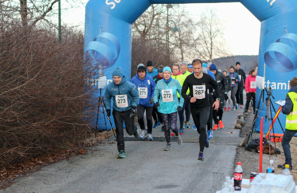 Vera Nystad satte ny verdensrekord på maraton i Ålesund Stemningsbilder1.jpg