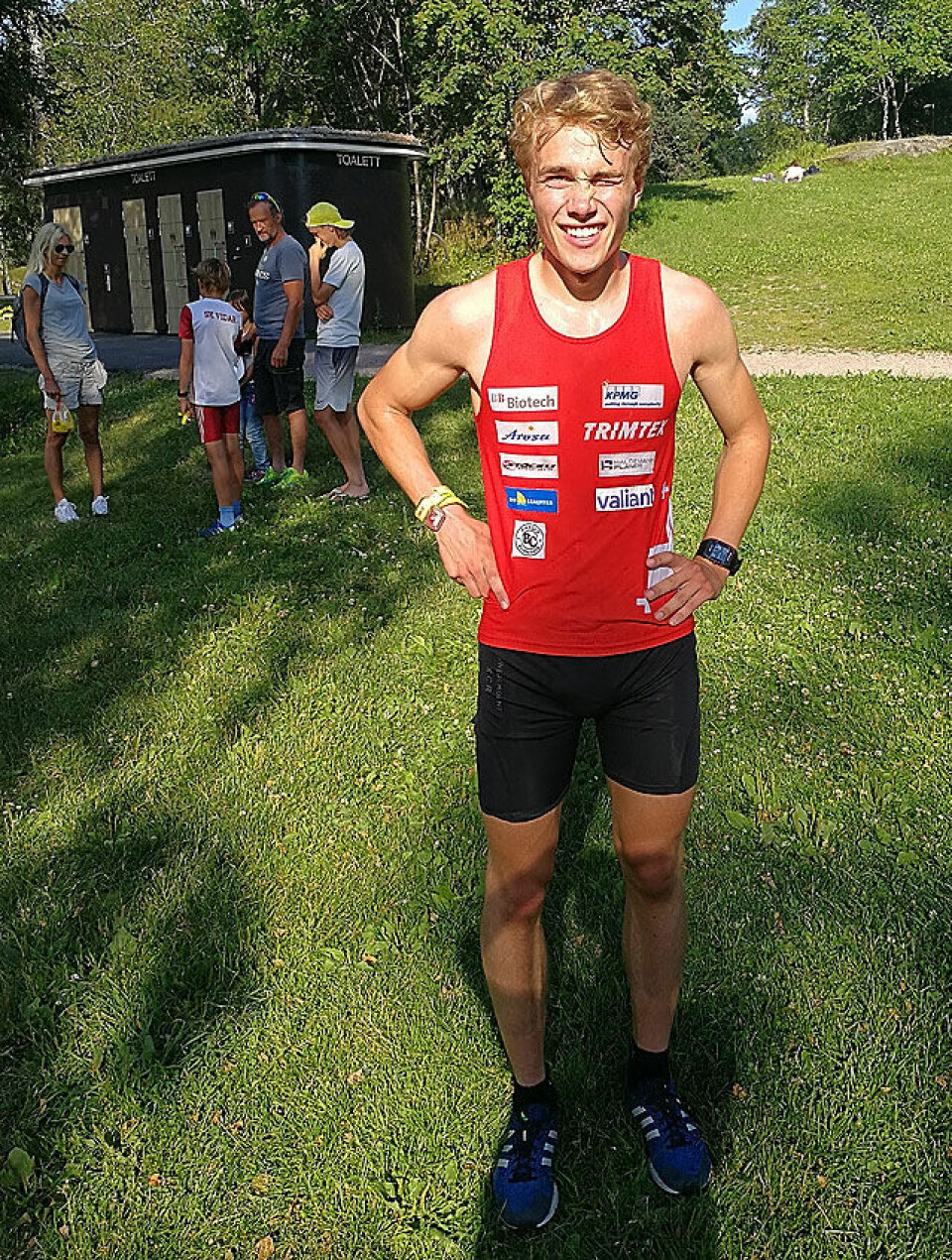 Junior-verdensmester raskest på årets varmeste SRM på Sognsvann Kasper_Fosse_IMG_20170719_181551.jpg