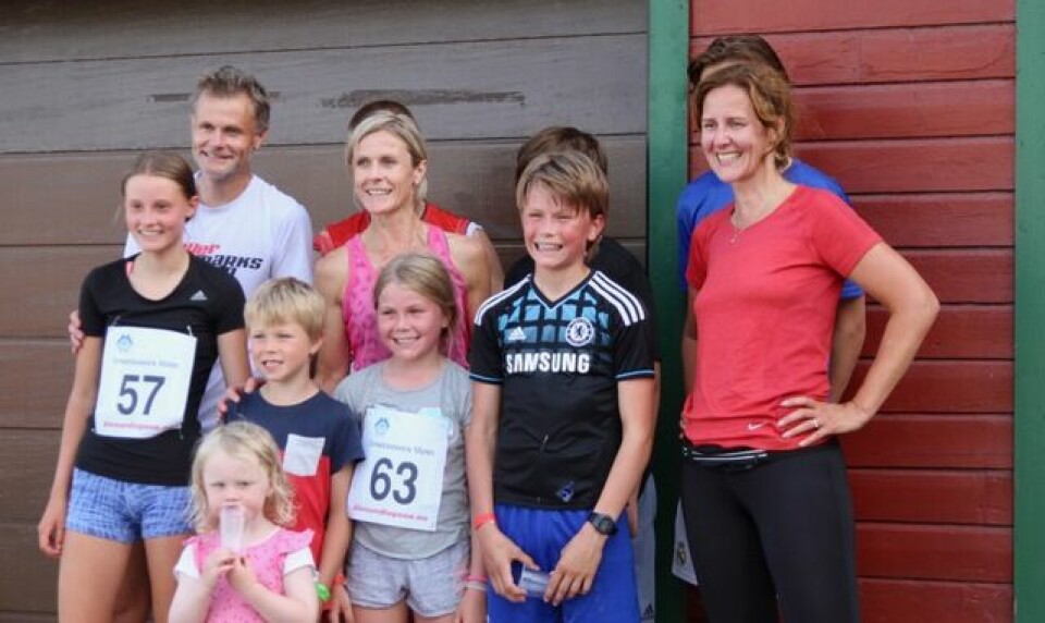 36 løpere fullførte 2. løp i Ålesund sommerkarusell Fam_Brande_Olsvik