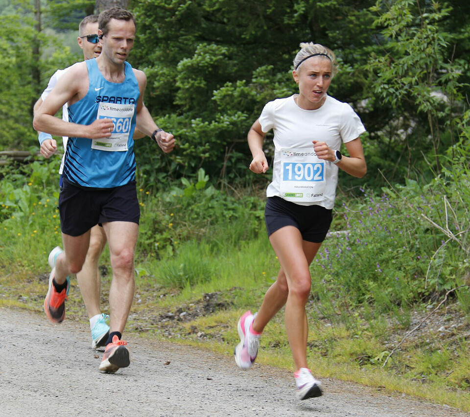 Folkefest og deltakerrekord i Sandnesløpet 21km-kvinner-vinner.jpg