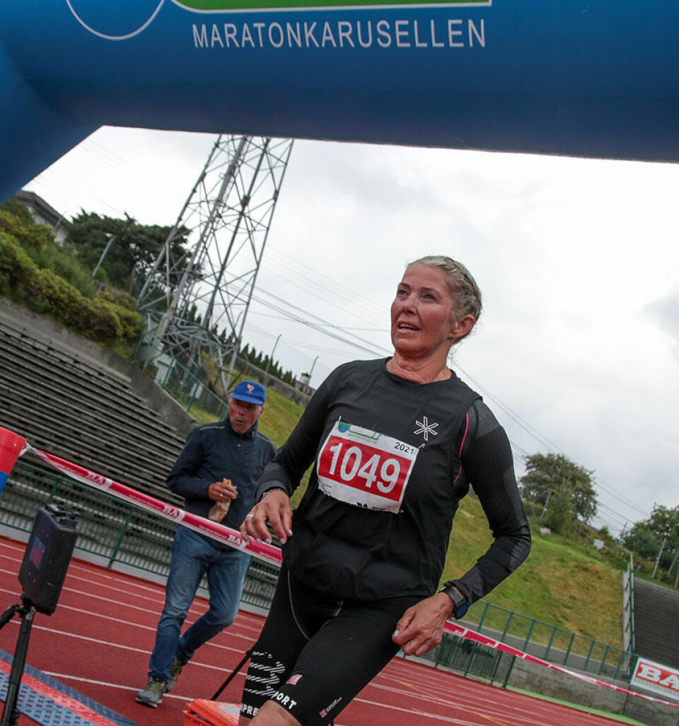 Bergen Ultra kåret vinnere på fire distanser, Therese Falk løp en knallsterk 100 km. 3J6A6527.jpg