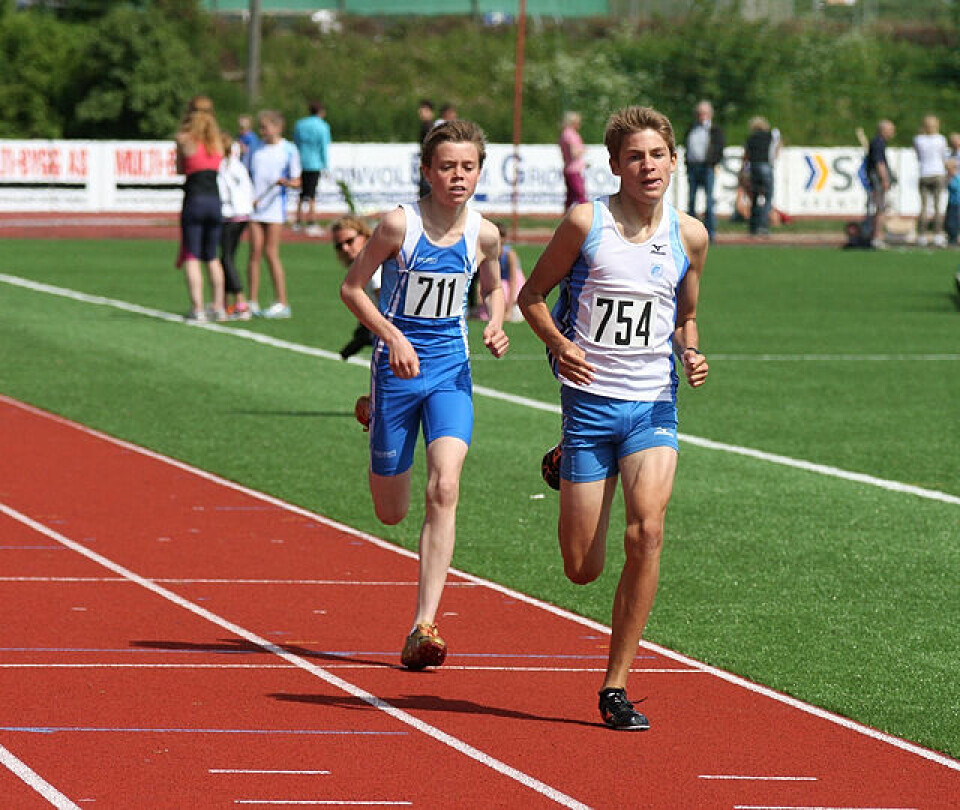 Henry Rono vs. Bjørn Tvedt 800m_G14_Christian_Skyttermoen_Fredrik_Myrvang