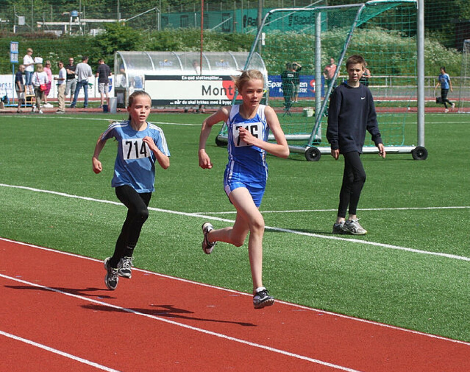 Henry Rono vs. Bjørn Tvedt 800m_J11-12_Hanne_Myhr_Ingrid_Myrvang