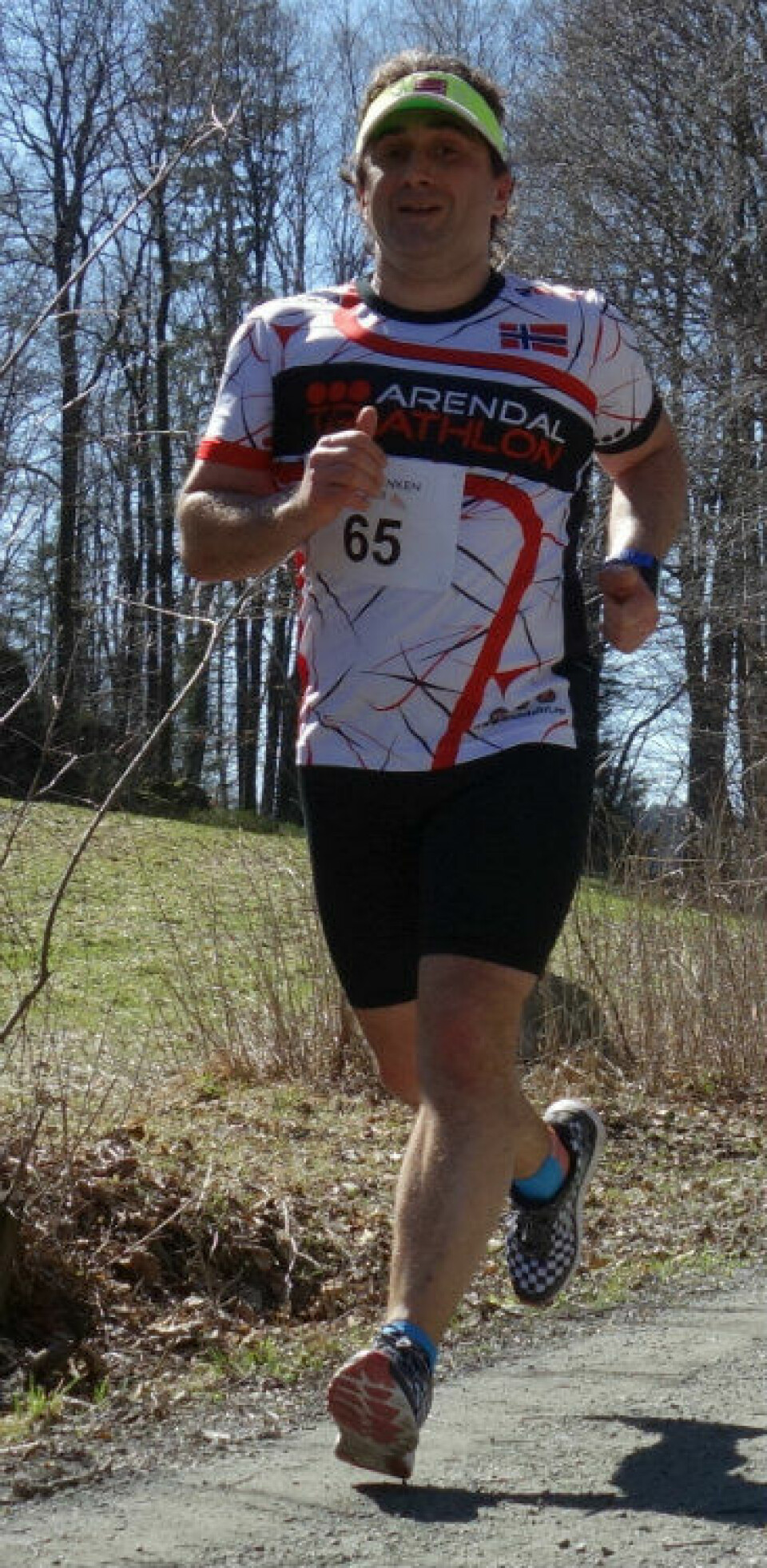 82 løpere fullførte Fevik halvmaraton DSC04878Red65Febo.jpg