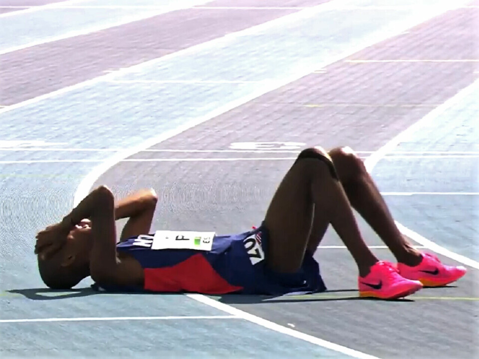 Vebjørn Hovdejord med 13. plass da Rabi brøt 5000 m i U23-EM Rabi nede for telling.png