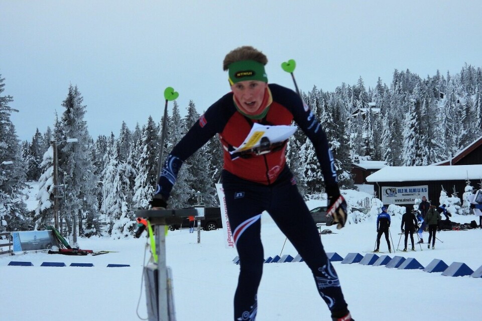Kvåle og Sandberg best i ski-o åpning på Sjusjøen Isak Jonsson NTNUI nr 2 H21.jpg