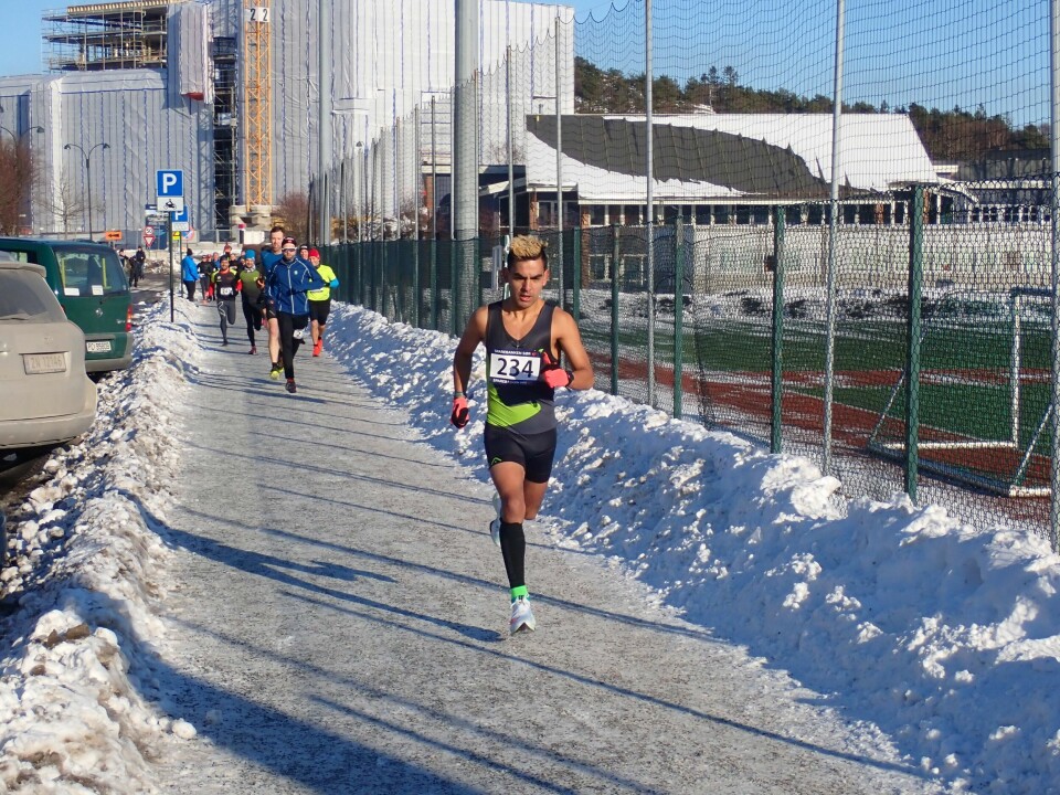 Gabriel Ingebretsen stikker fra feltet og vinner 10 km med god margin - i klassisk vinterantrekk. (Foto: Ivar Gogstad) Gabriel Ingebretsen stikker fra feltet og vinner 10 km med god margin - i klassisk vinterantrekk. (Foto: Ivar Gogstad)