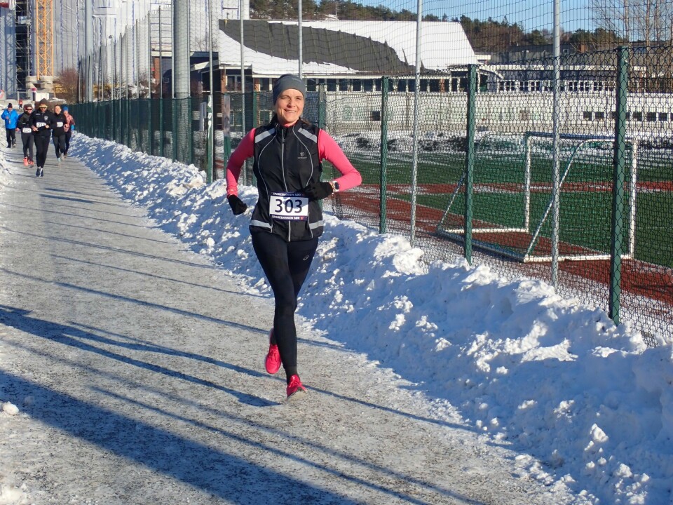 Gabriel Ingebretsen og Grete Rugland raskest i Vinterkarusellen i Agder Grete_Rugland_10k-løp3.jpg