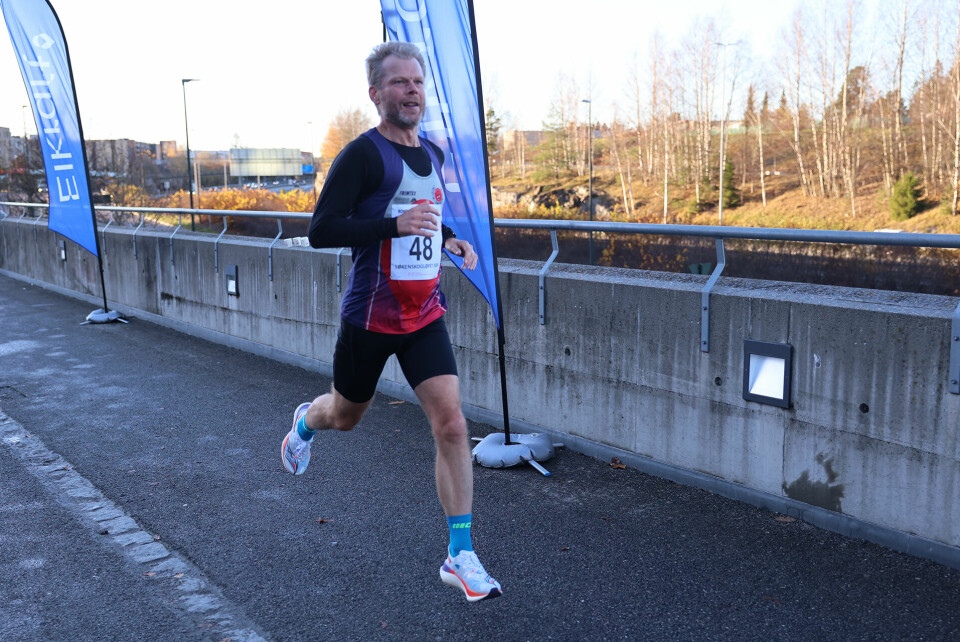 278 løpere i aksjon under Lørenskogløpet menn50-54-1plass.JPG