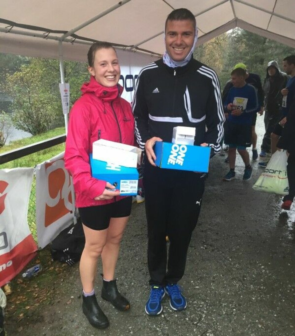 Vilt, vått og vakkert under Brakvatnet Halvmaraton på Osterøy Brakvatnet3.jpg