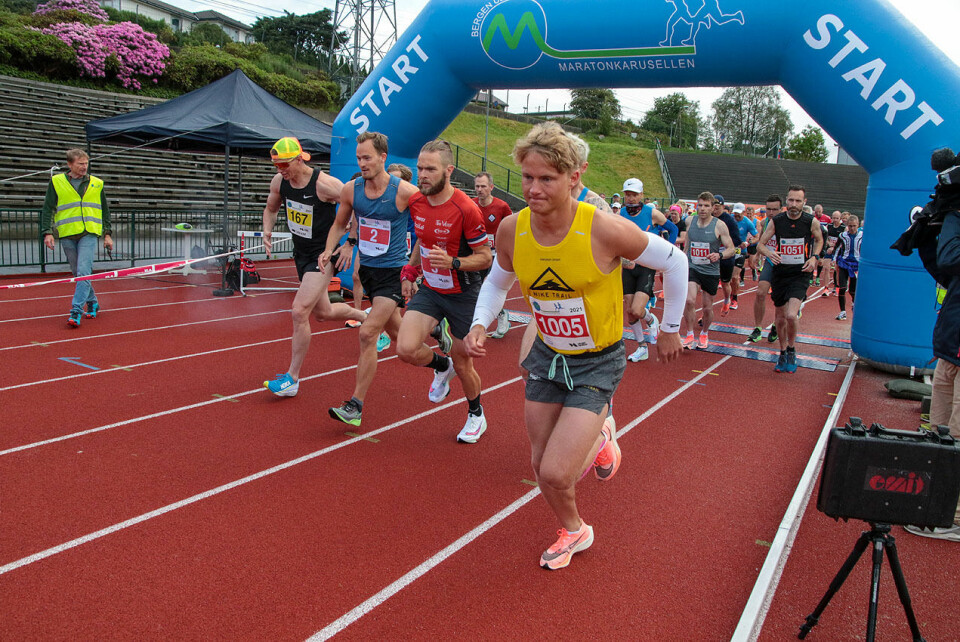 Bergen Ultra kåret vinnere på fire distanser, Therese Falk løp en knallsterk 100 km. 3J6A5936.jpg