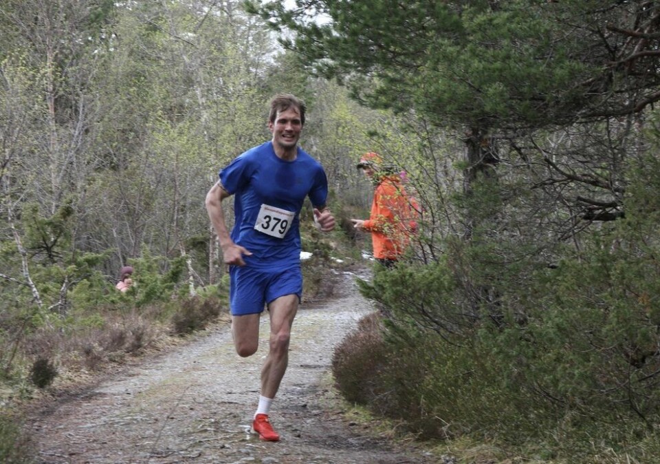 Lasse Aleksander Finstad mot mål på Eikenosa Opp 2022. Foto: Burkhard Karlheinz Rudolph Lasse Aleksander Finstad mot mål på Eikenosa Opp 2022. Foto: Burkhard Karlheinz Rudolph
