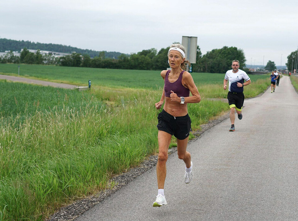 Mali Jåvoll Hagen og Karl Fremstad vant Semslinna 5 km på gode tider Kirsti_M_Johnsen_028.jpg
