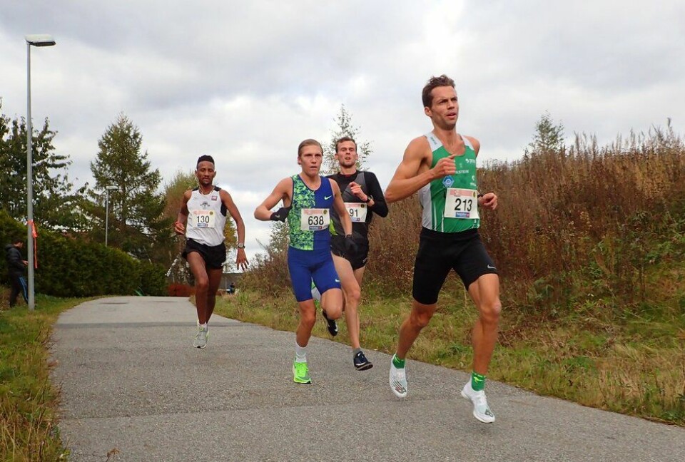 Mange glade ansikter etter Norgesløpet på Jessheim Senay Fissehatsion (130) vant 10 km i Norgesløpet 2019 på Jessheim foran Ådne Andersen (213) på en andreplass og Simen Halle Haugen (638). Erik Udø Pedersen (91) ble nummer fire.