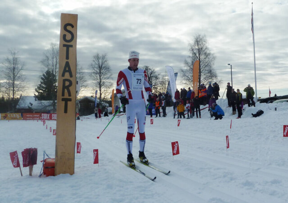 Favorittriumfer i Trysil Skimaraton Stian_Remseth_Andresen_paa_maalstreken