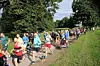 Starten i det aller første Tøyen Parkrun i 2017. Nå er man tyilbake i denne løypa. Foto: Heming Leira