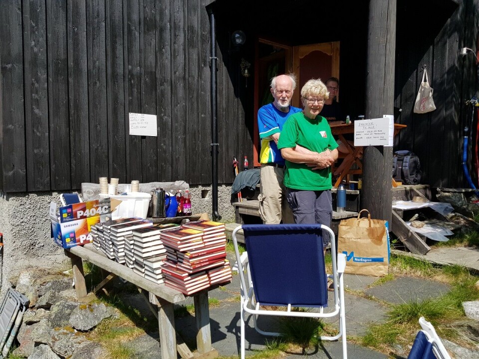 Trivelig avslutning av Raphamnløpet Berit Eskerud og Jon Vegard Lunde.jpg