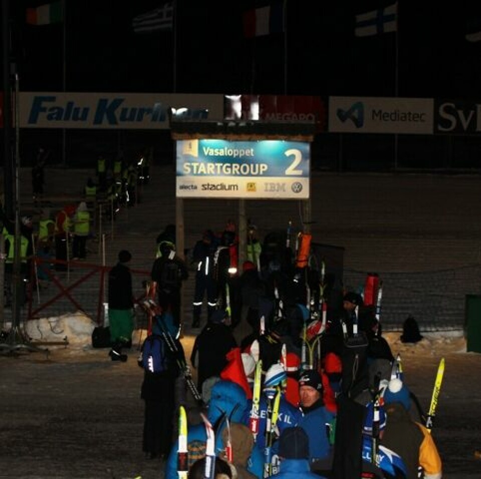 Vasaloppet - sett fra sidelinjen