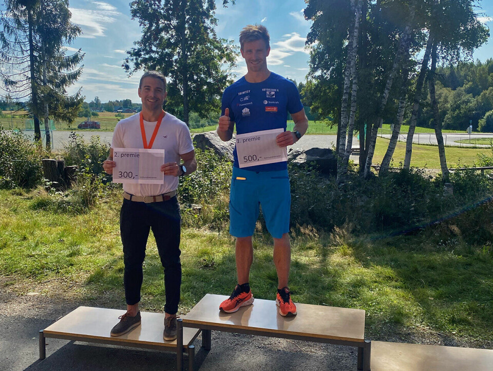 Seier til tross for knall og fall i Nipkollen Challenge premiepall-herrer.jpg
