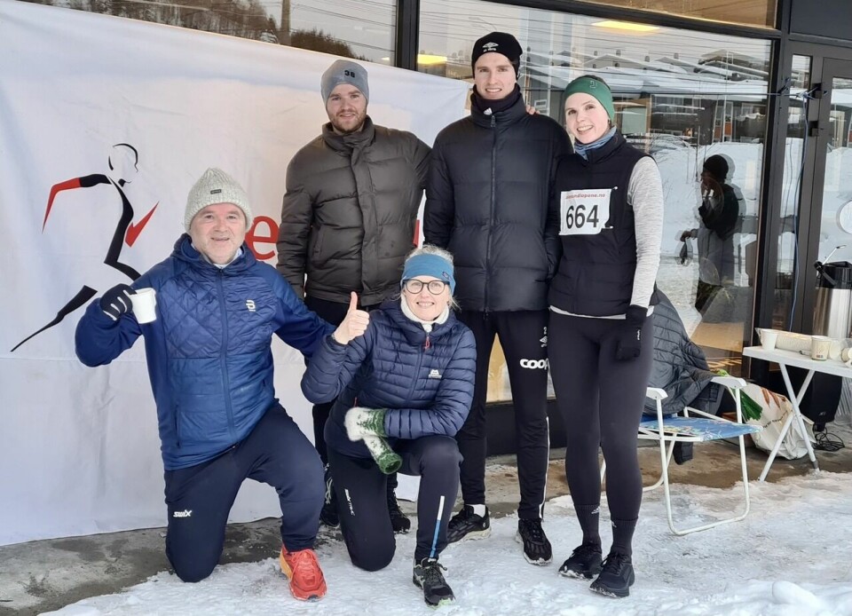 Janne Elin Vatnaland vant 5 km i Ålesund Familien_Solnørdal