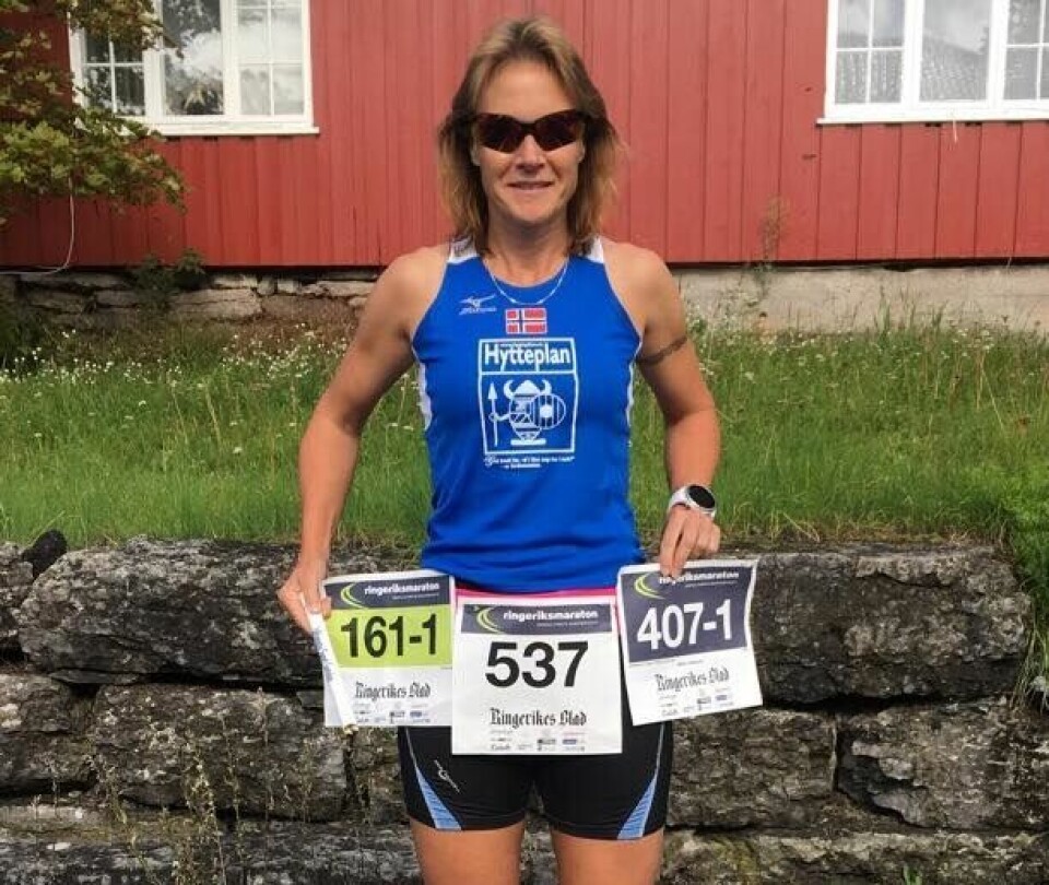 2850 fullførte alene eller sammen med andre i Ringeriksmaraton Trippel_Hilde (614x517).jpg