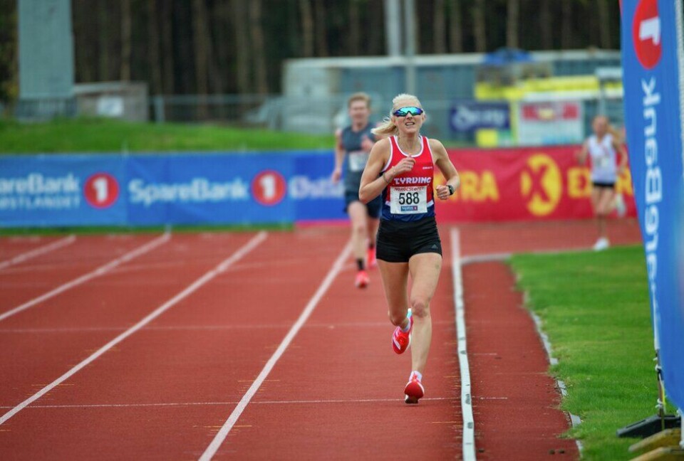 Slik perset Astrid Brathaug Sørset med over to minutter på halvmaraton Norgesløpet - halvmaraton