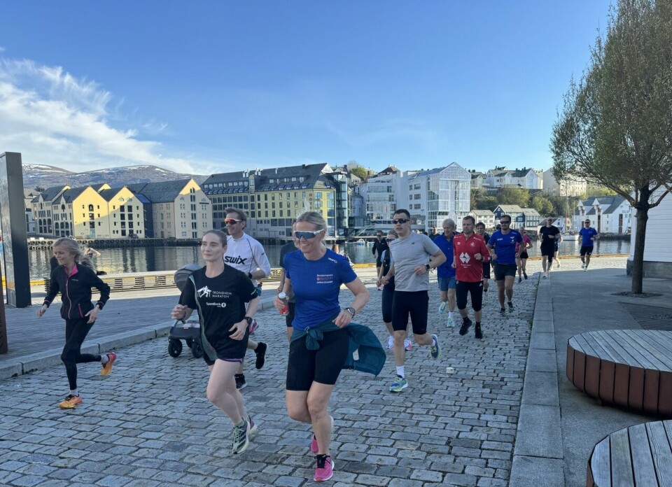 Ålesund Maraton flytter tilbake til Skansekaia Forhand_Starten