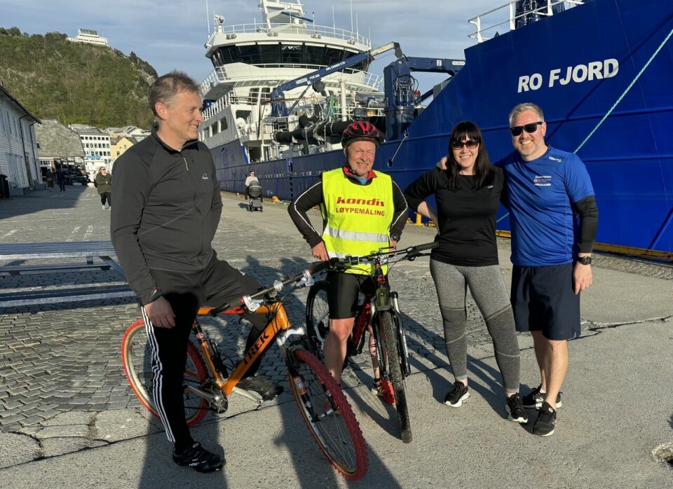 Ålesund Maraton flytter tilbake til Skansekaia Forhand_loeypemaalere