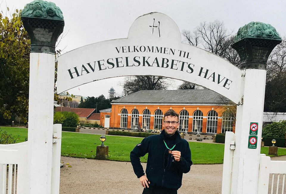 Villdyret våkner i Danmark. Foto: privat Villdyret våkner i Danmark. Foto: privat