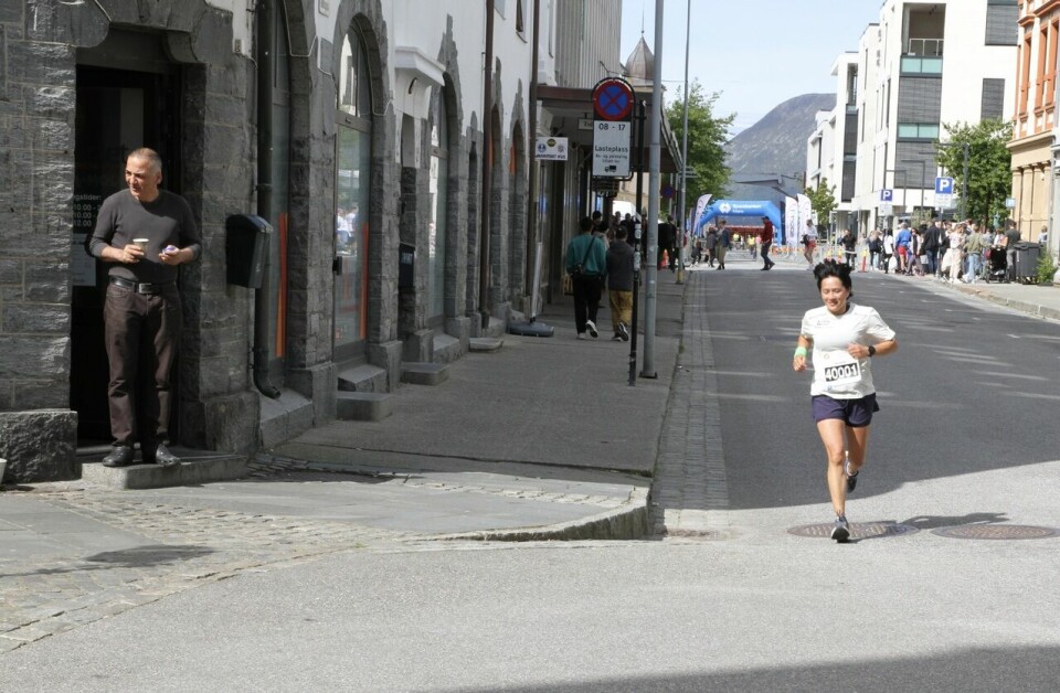 Deltakerrekord i Ålesund Maraton Maraton_Sharon_Nagel