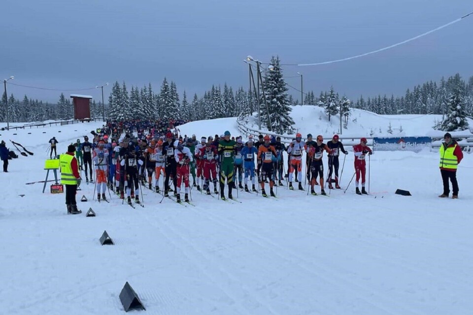 Fra fellesstarten i Budorrennet i fjor med 340 løpere i feltet. (Foto: Nina Øverby) Fra fellesstarten i Budorrennet i fjor med 340 løpere i feltet. (Foto: Nina Øverby)