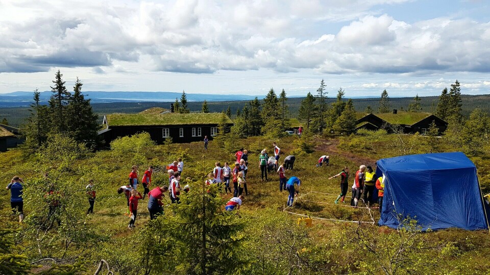 Starten på Løvspretten med utsikt mot Mjøsa og Skreifjella. Starten på Løvspretten med utsikt mot Mjøsa og Skreifjella.