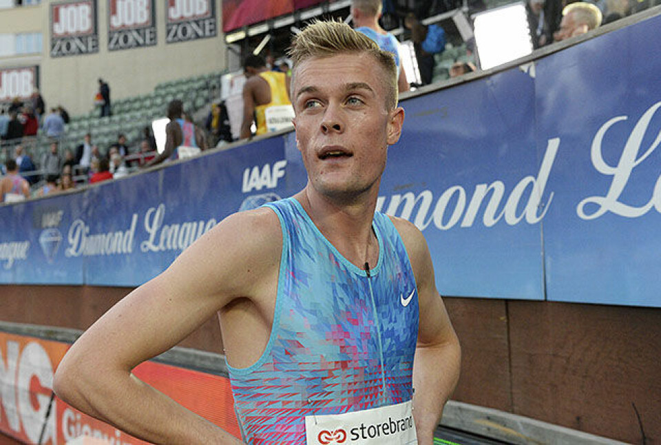Filip Ingebrigtsen tok en flott fjerdeplass på 1500 meteren som avslutta Bislett Games. (Foto: Bjørn Johannessen) Filip Ingebrigtsen tok en flott fjerdeplass på 1500 meteren som avslutta Bislett Games. (Foto: Bjørn Johannessen)