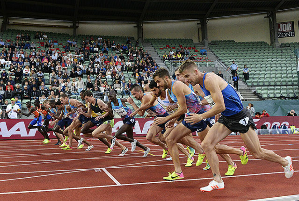 Flott plassering, men ikke helt topp tid av Filip Ingebrigtsen 1500_m_BJ_start_D4N2239.jpg