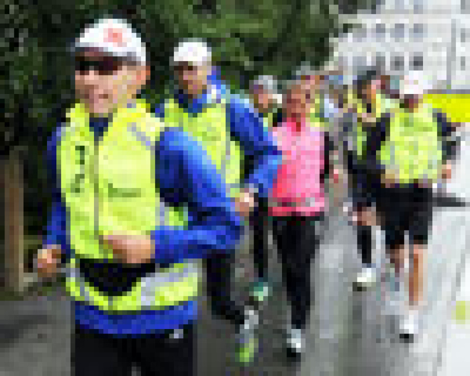 10 løpere har startet i TO500 TO500-starten