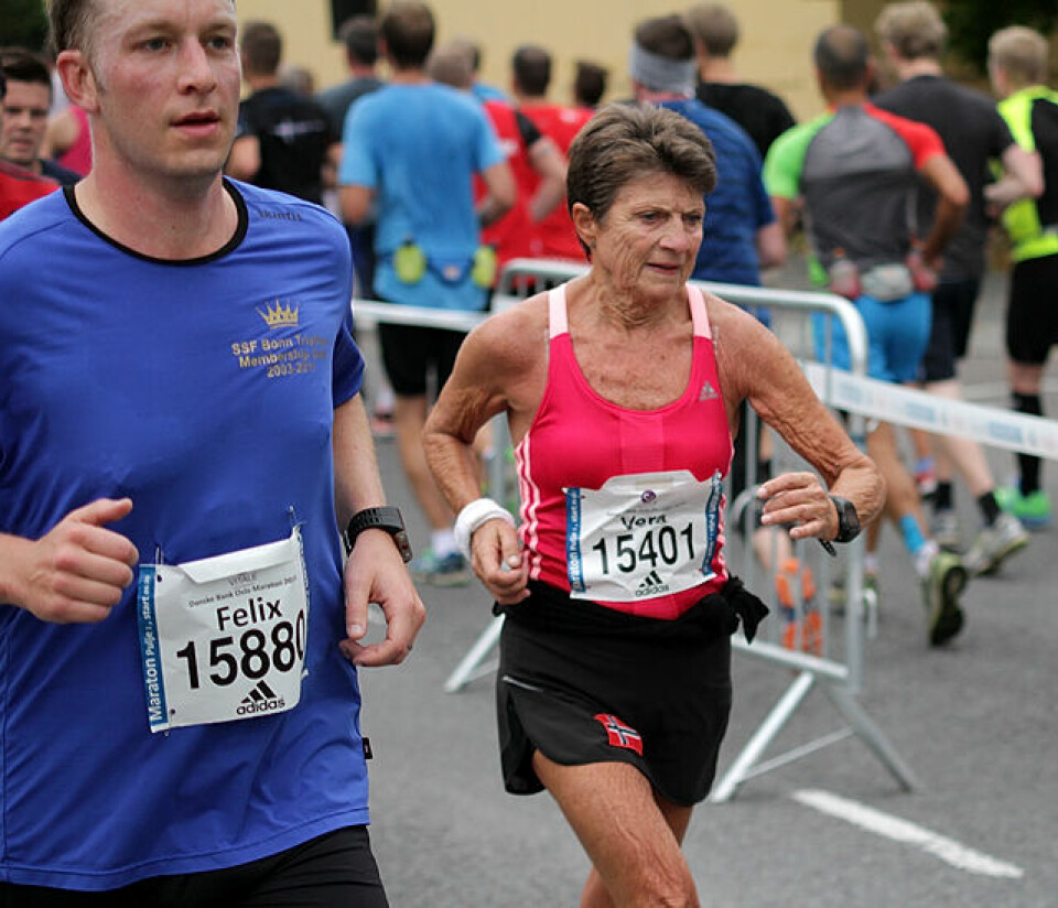 Hvem var best i Oslo Maraton med omregning etter veterantabellene? D_Vera_Nystad_IMG_3128