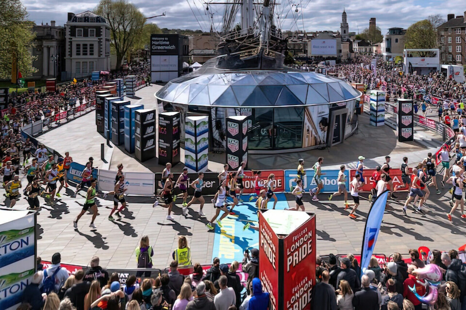 London maraton 2024. (Foto: TCS London Marathon) London maraton 2024. (Foto: TCS London Marathon)