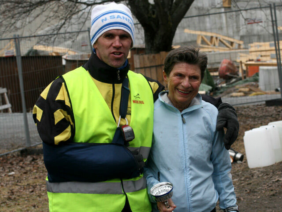 Påskemaraton med ny deltakerekord vera_nystad_norsk_aldersrek