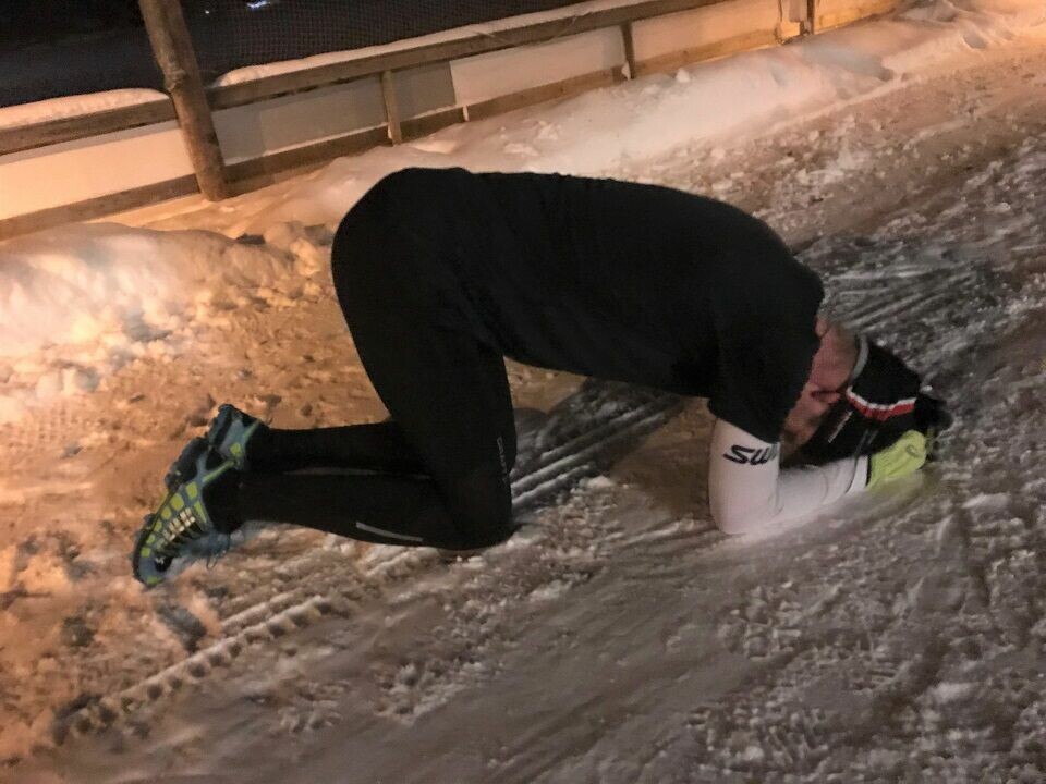 Bjørn Egil Nordseth fikk tatt i på Hamar denne måneden også og vant med 1 minutt og 20 sekunders margin til Knut Lium da han løp den drøye 4 kilometeren på 14.38. (Foto: Arrangør) Bjørn Egil Nordseth fikk tatt i på Hamar denne måneden også og vant med 1 minutt og 20 sekunders margin til Knut Lium da han løp den drøye 4 kilometeren på 14.38. (Foto: Arrangør)