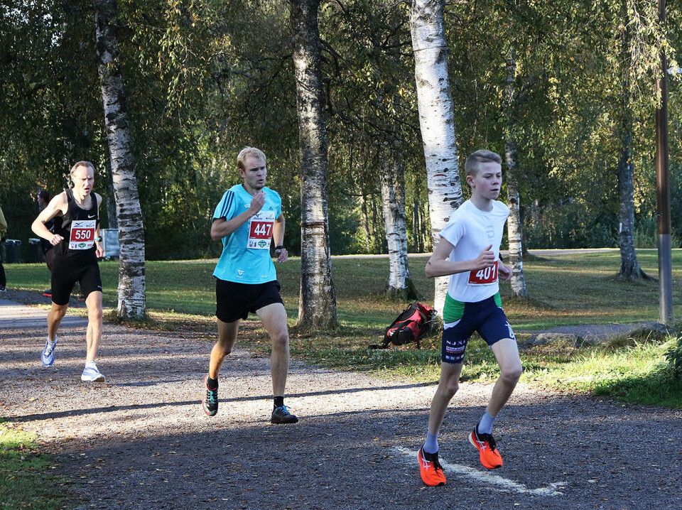 Sommerlig da Nordmarka Skogsmaraton ble høstløp Halv-Leopold-Strand-4S7A5203.jpg