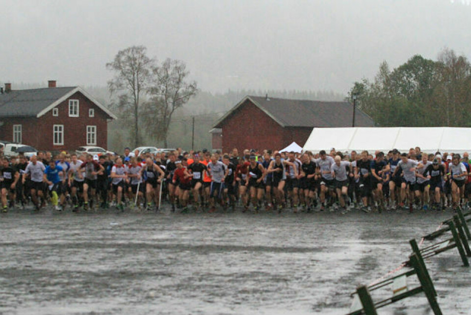 505 løp Sørkedalsløpet! start_11_km