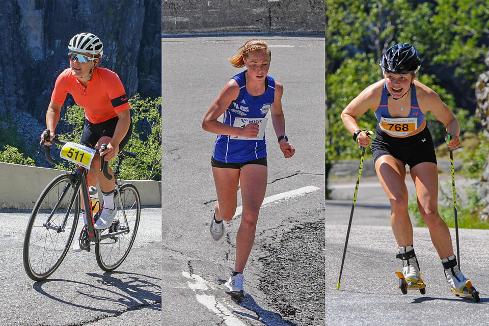 De tre beste kvinnene i hver disiplin satte nye bestetider i 2019: Emma Dyrhovden, Eli Anne Dvergsdal og Hilde Fenne.(Foto: Arne Dag Myking) De tre beste kvinnene i hver disiplin satte nye bestetider i 2019: Emma Dyrhovden, Eli Anne Dvergsdal og Hilde Fenne.(Foto: Arne Dag Myking)
