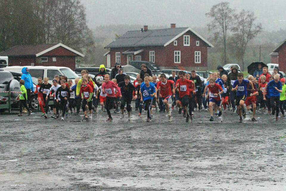505 løp Sørkedalsløpet! Barnestart