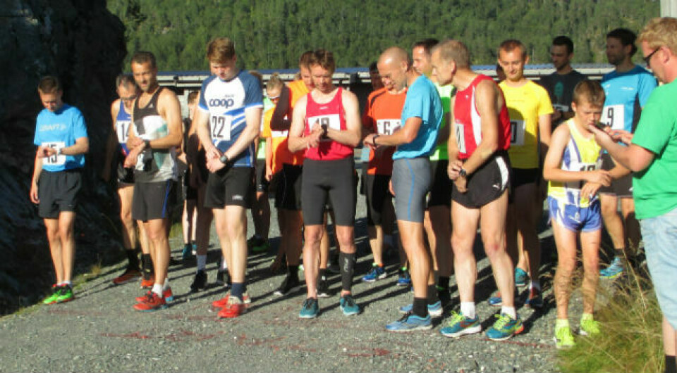 Audun Skogen til topps på Tua i Heiamila start.jpg