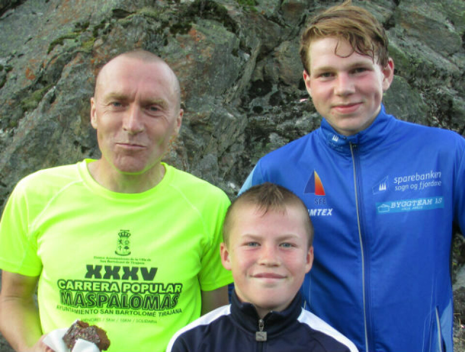 Audun Skogen til topps på Tua i Heiamila skogenskogennavelsaker.jpg