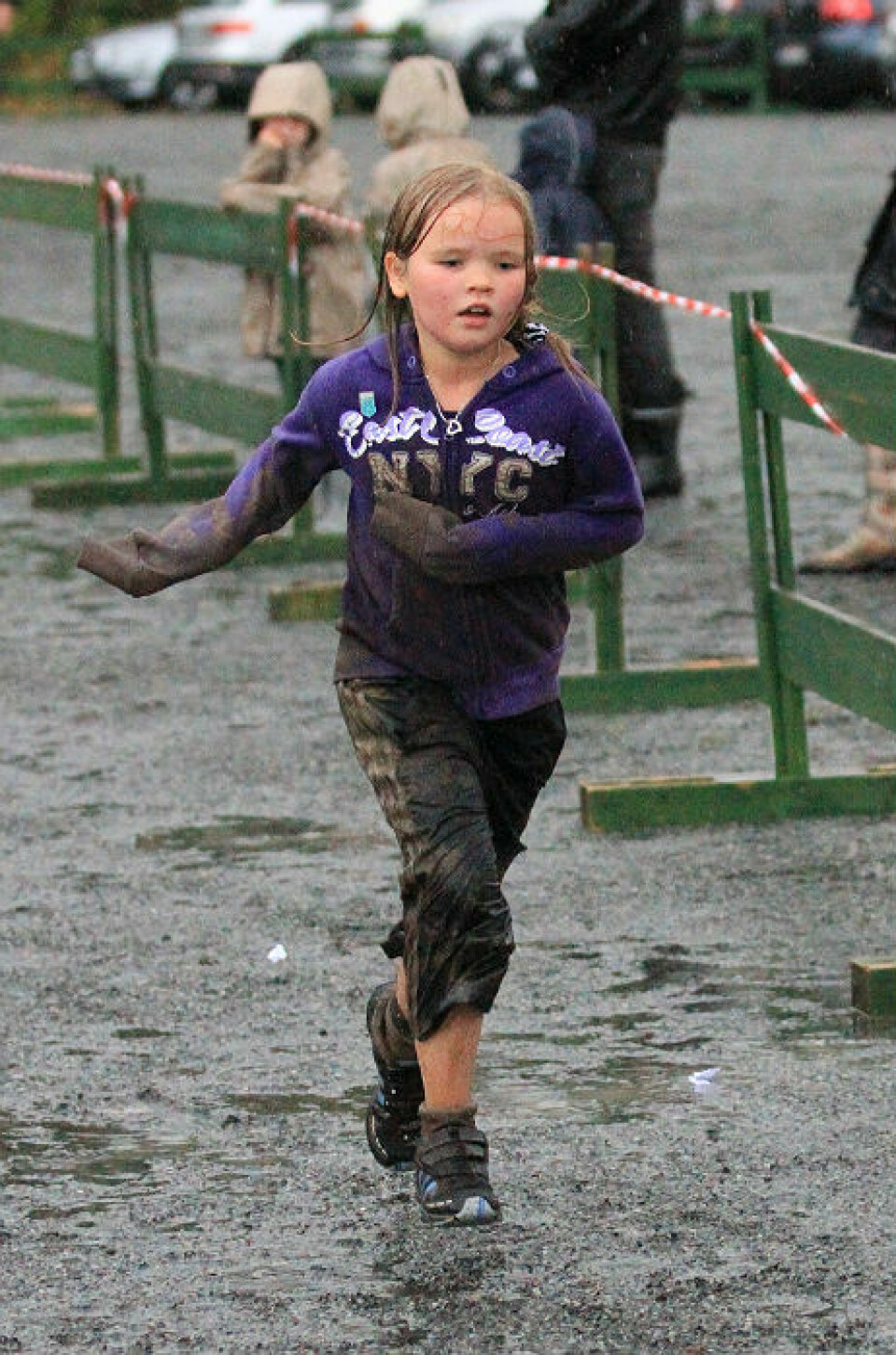 505 løp Sørkedalsløpet! Møkkete