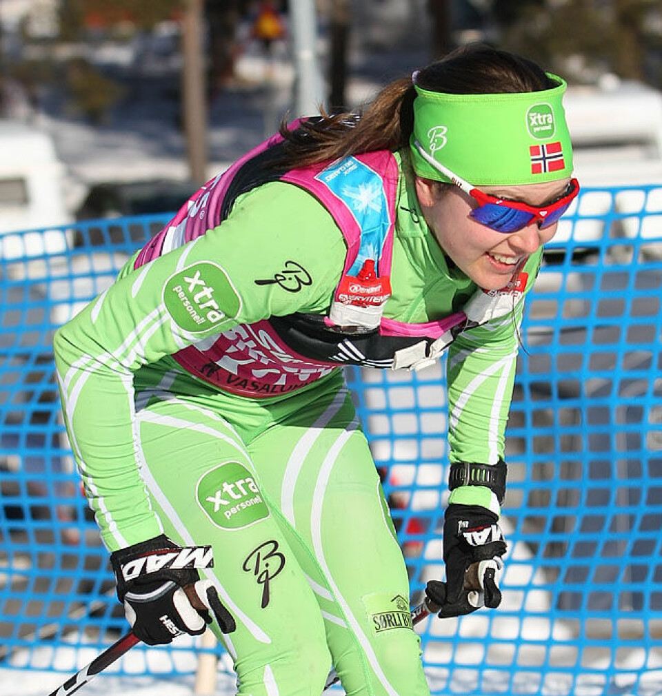 Historisk Vasalopp i norsk perspektiv Laila_Kveli_1km_igjen_A20G0480