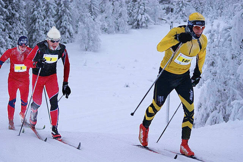 Spurtduell i Stenfjellrunden