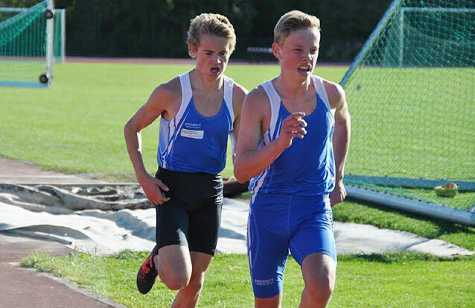 Unge langdistansetalenter - 2 av 4: Petter Myhr 5000m_Romedal_Petter_Myhr_Ander_S_Lang-Ree